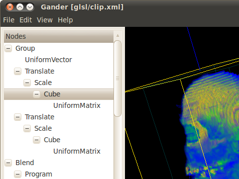 Gander running on Ubuntu Lucid Lynx.